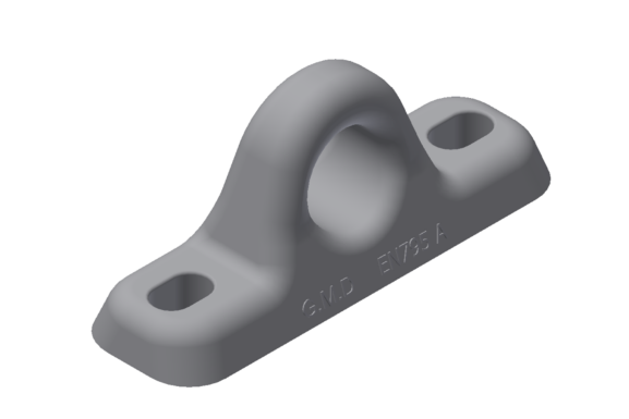 Anclaje fijo en Aluminio